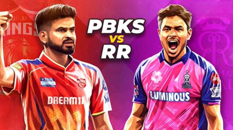 IPL🏏 PBKS vs RR# ਚੰਡੀਗੜ੍ਹ ਸਟੇਡੀਅਮ ‘ਚ ਅੱਜ ਪੰਜਾਬ ਤੇ ਰਾਜਸਥਾਨ ਹੋਣਗੇ ਆਹਮੋ-ਸਾਹਮਣੇ