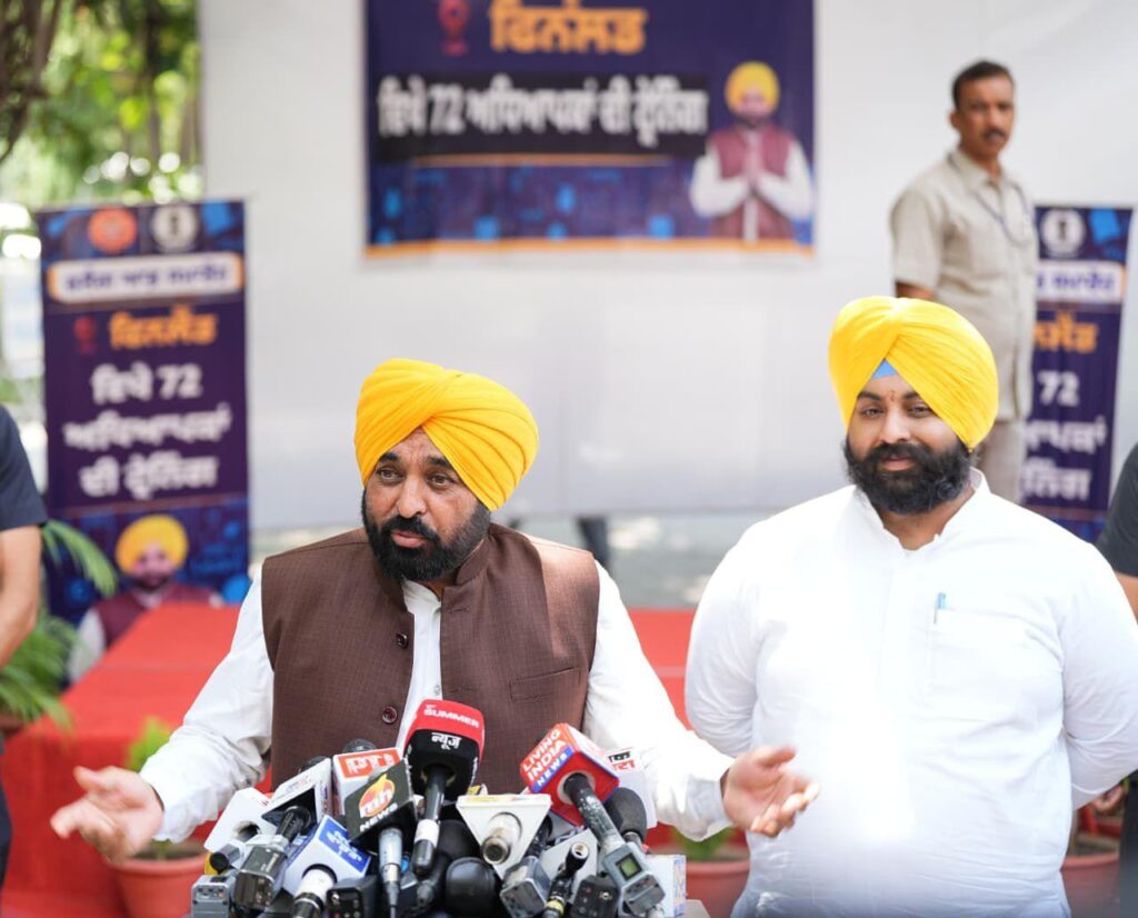 ‘ਆਪ’ ਵੱਲੋਂ ਪੰਜਾਬ ਵਿੱਚ ਐਸ.ਆਈ.ਆਰ. ਦੌਰਾਨ ਇੱਕ ਵੀ ਯੋਗ ਵੋਟ ਹਟਾਉਣ ਨਹੀਂ ਦਿੱਤੀ ਜਾਵੇਗੀ: ਮੁੱਖ ਮੰਤਰੀ ਭਗਵੰਤ ਸਿੰਘ ਮਾਨ