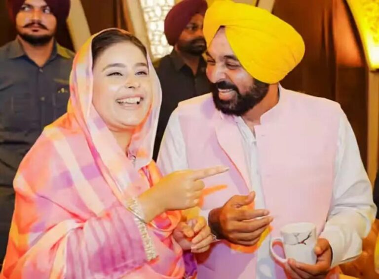 ‘ਮੇਰਾ ਰਾਜਨੀਤੀ ਵਿੱਚ ਆਉਣ ਦਾ ਕੋਈ ਇਰਾਦਾ ਨਹੀਂ’, CM ਮਾਨ ਦੀ ਪਤਨੀ ਨੇ ਕਿਹਾ- ਮੈਂ ਖੁਦ 1,000 ਰੁਪਏ ਦੀ ਉਡੀਕ ਕਰ ਰਹੀ ਹਾਂ